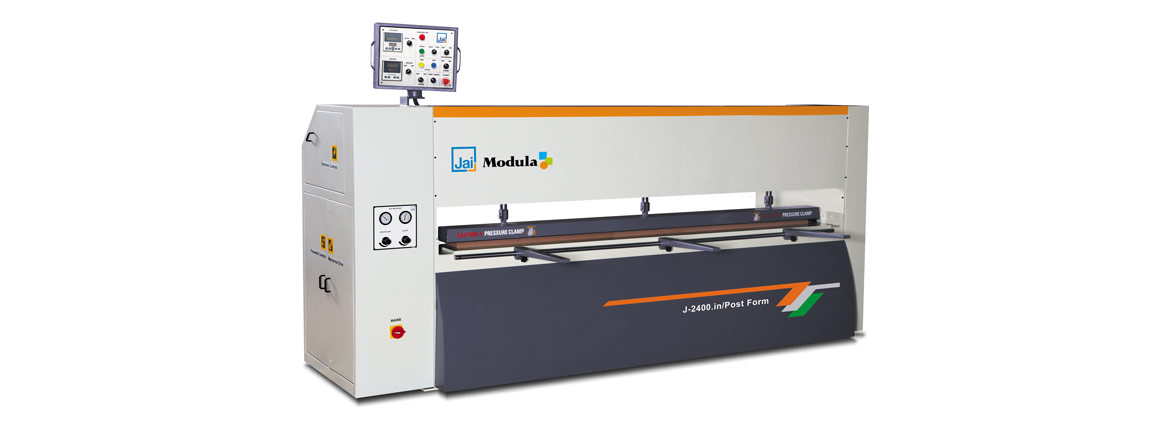 Postforming laminate machine